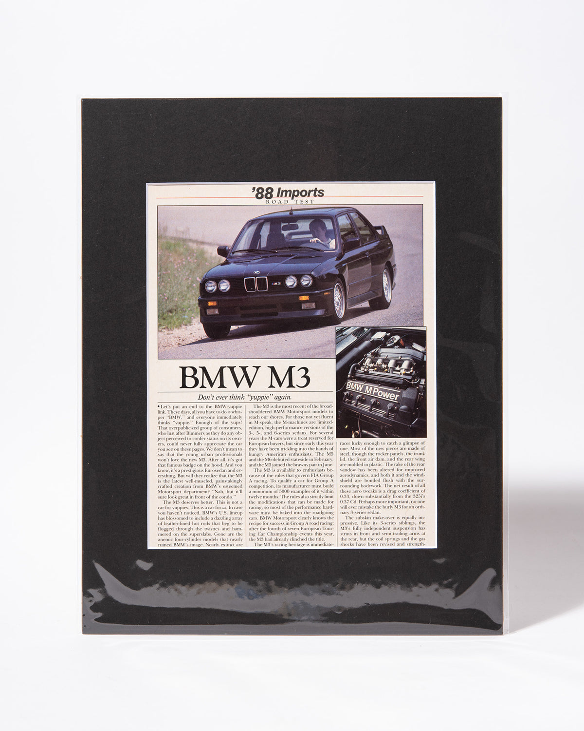 BMW E30 M3 original mated vintage article
