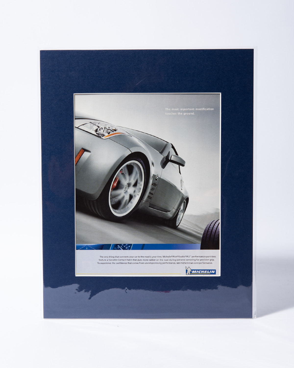 Z33 Nissan 350Z + Michelin - original vintage mated ad