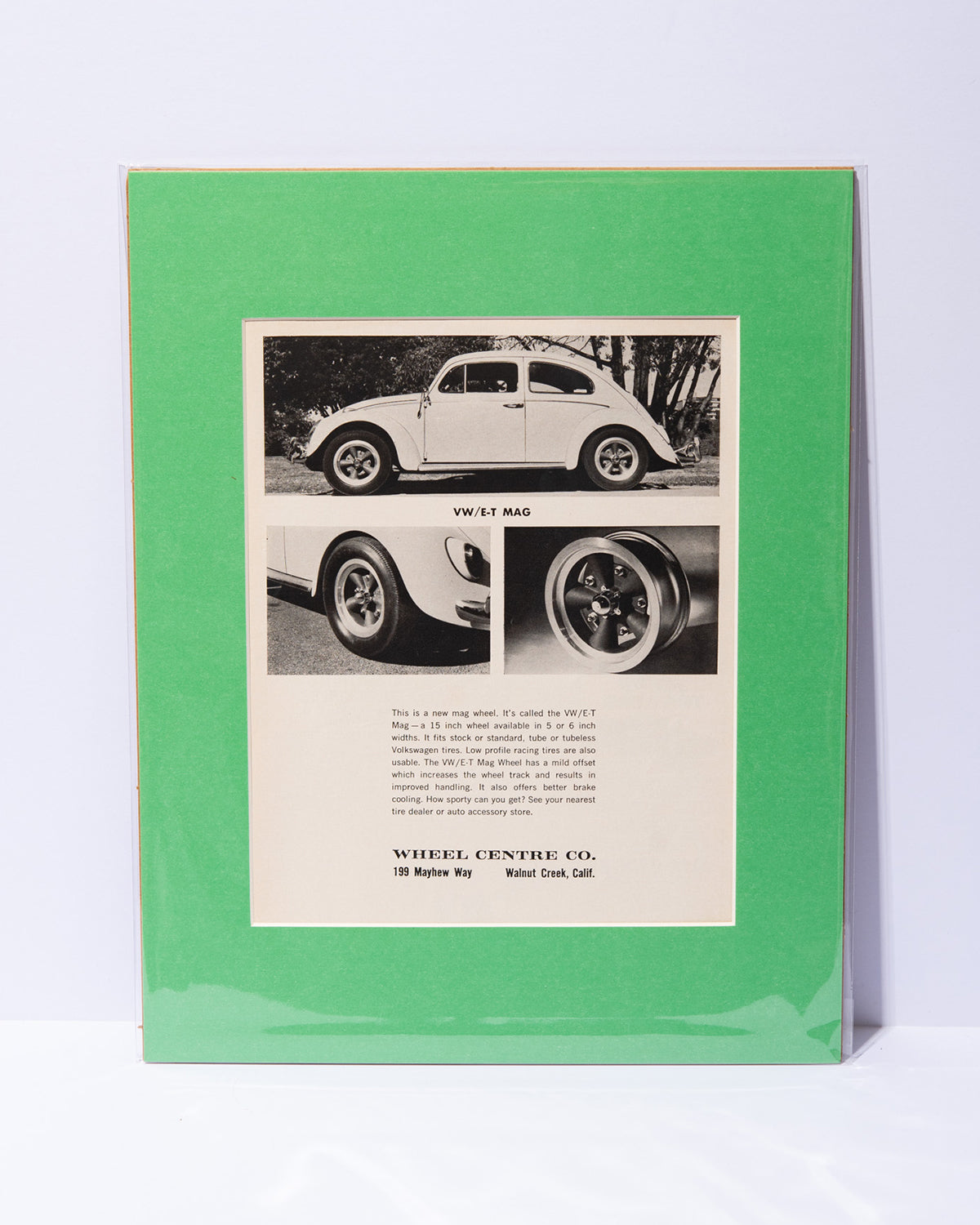 VW/E-T Mag original vintage mated advertisement - Volkswagen