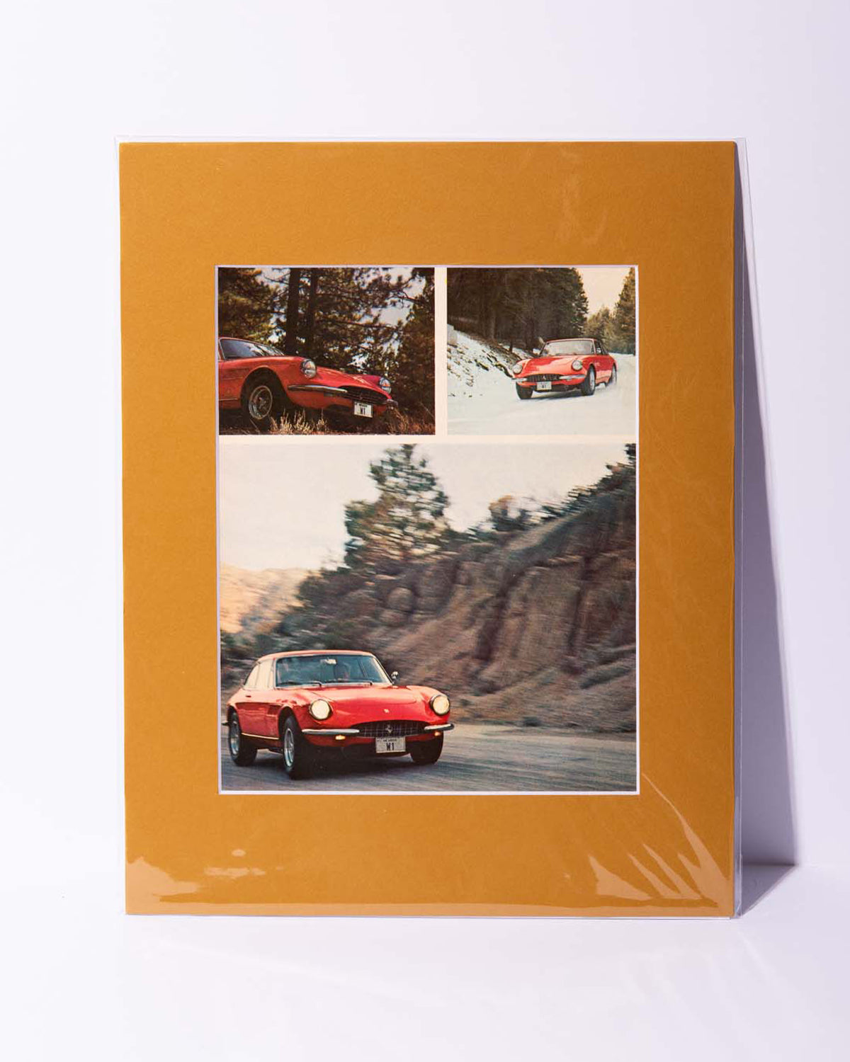 Ferrari 330/GTC original mated vintage magazine images