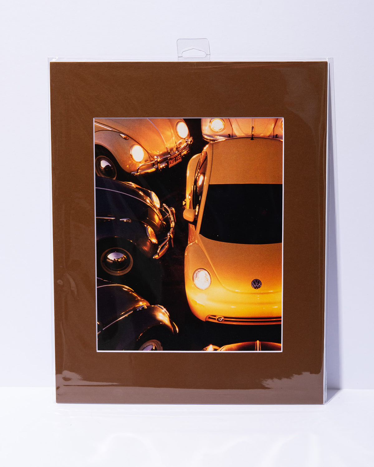Volkswagen VW New Beetle original mated vintage magazine image