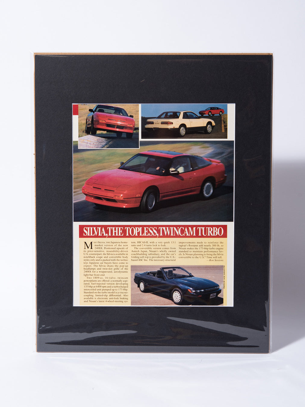 S13 Nissan 240SX + JDM Silvia original vintage mated article page