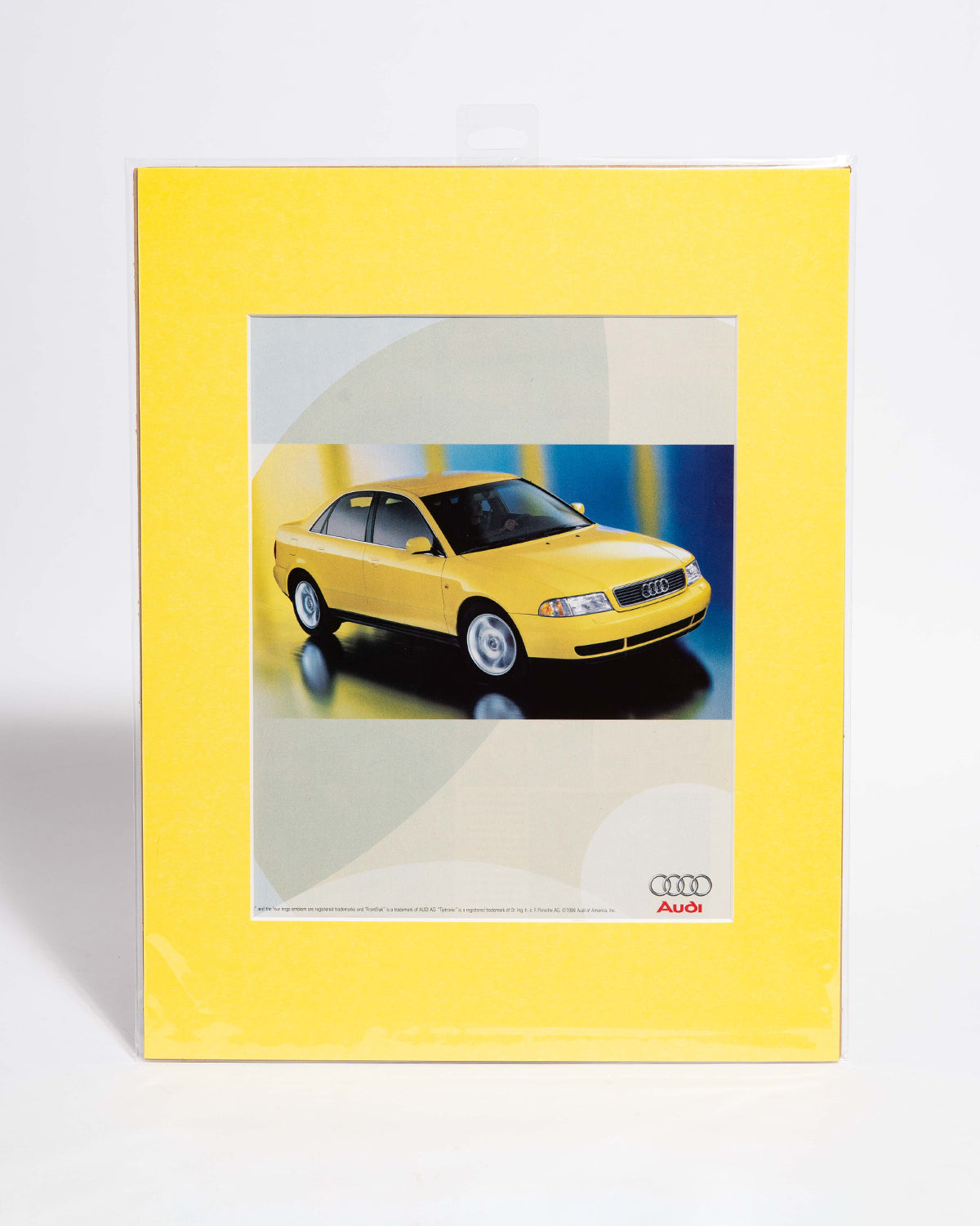 B5 Audi A4 - Original Vintage mated advertisement