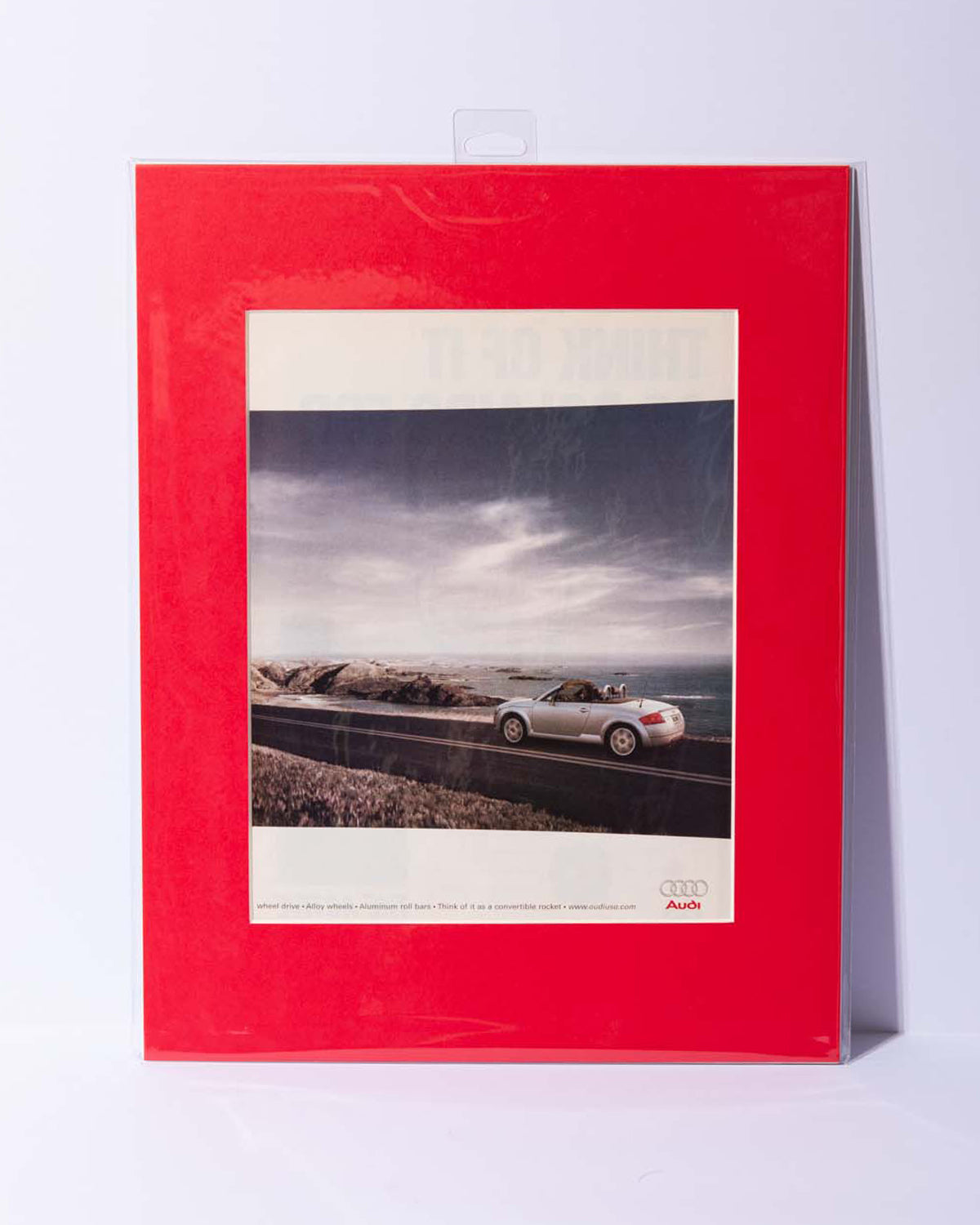 Audi TT Roadster MK1 Original Mated Vintage Magazine ad