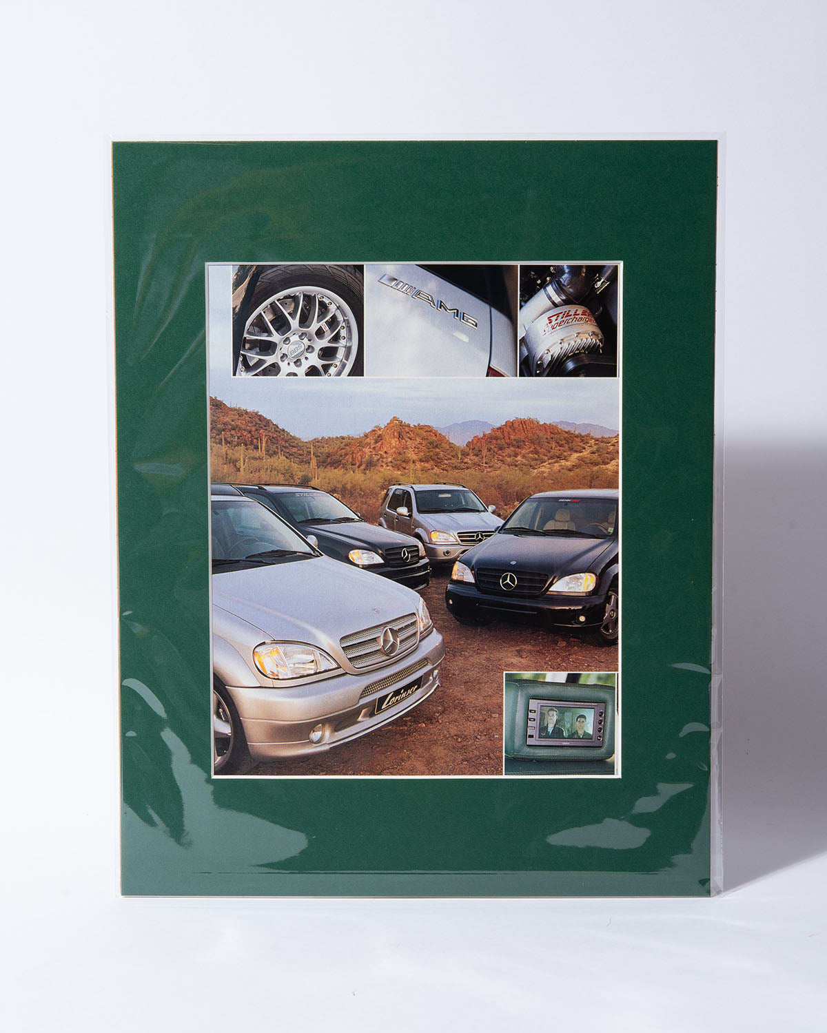 W163 Mercedes Benz ML tuner SUV's - AMG, Lorinser, Stillen, Renntech - original vintage mated article page