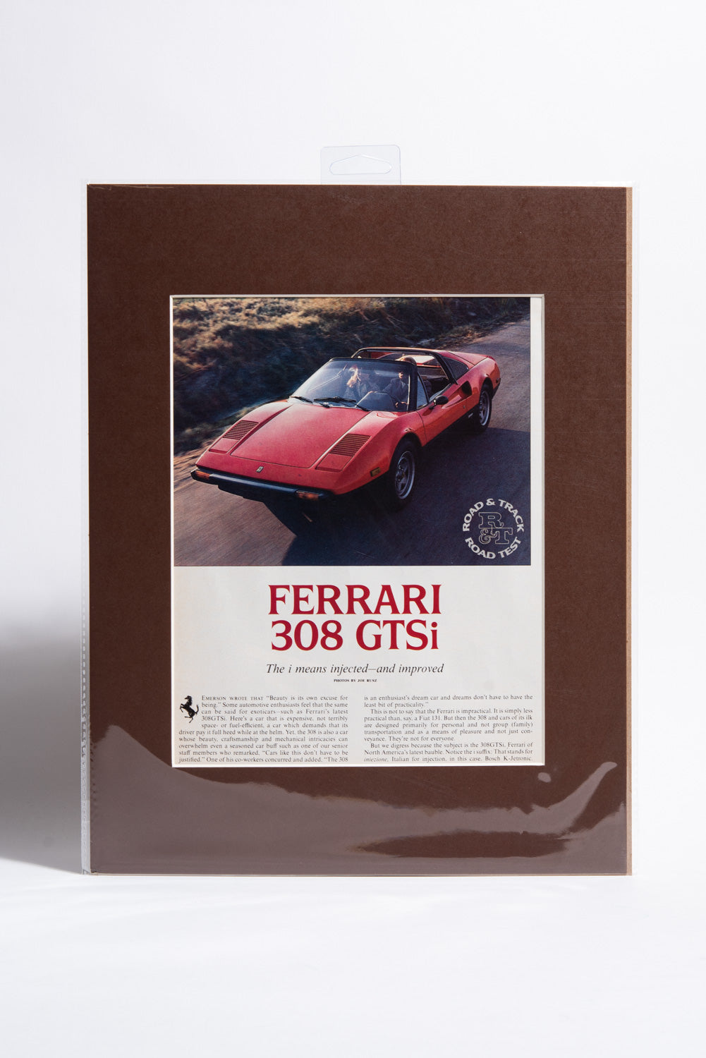 "The i means injected" Ferrari 308 GTSi road test