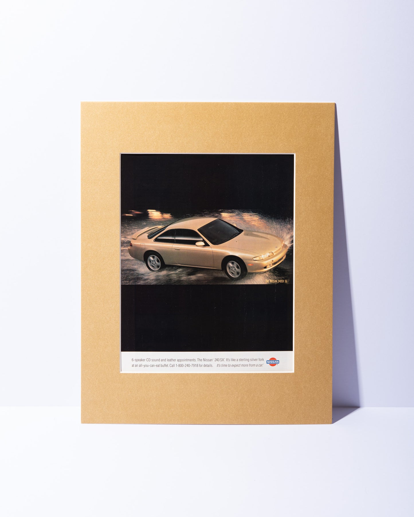 S14 Nissan 240SX SE Vintage Advert