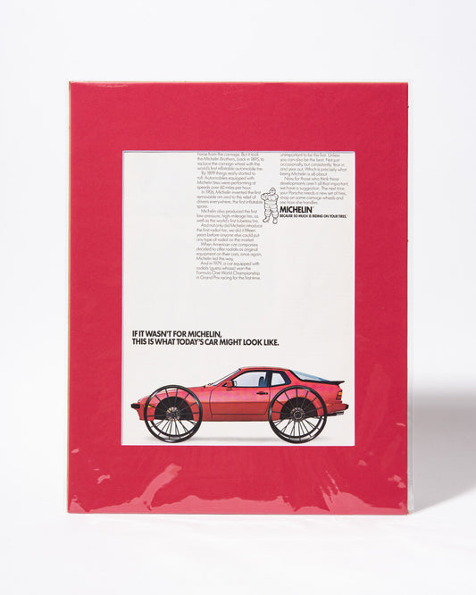 Porsche 944 "If It Wasn't For Michelin..." Porsche/Michelin advert