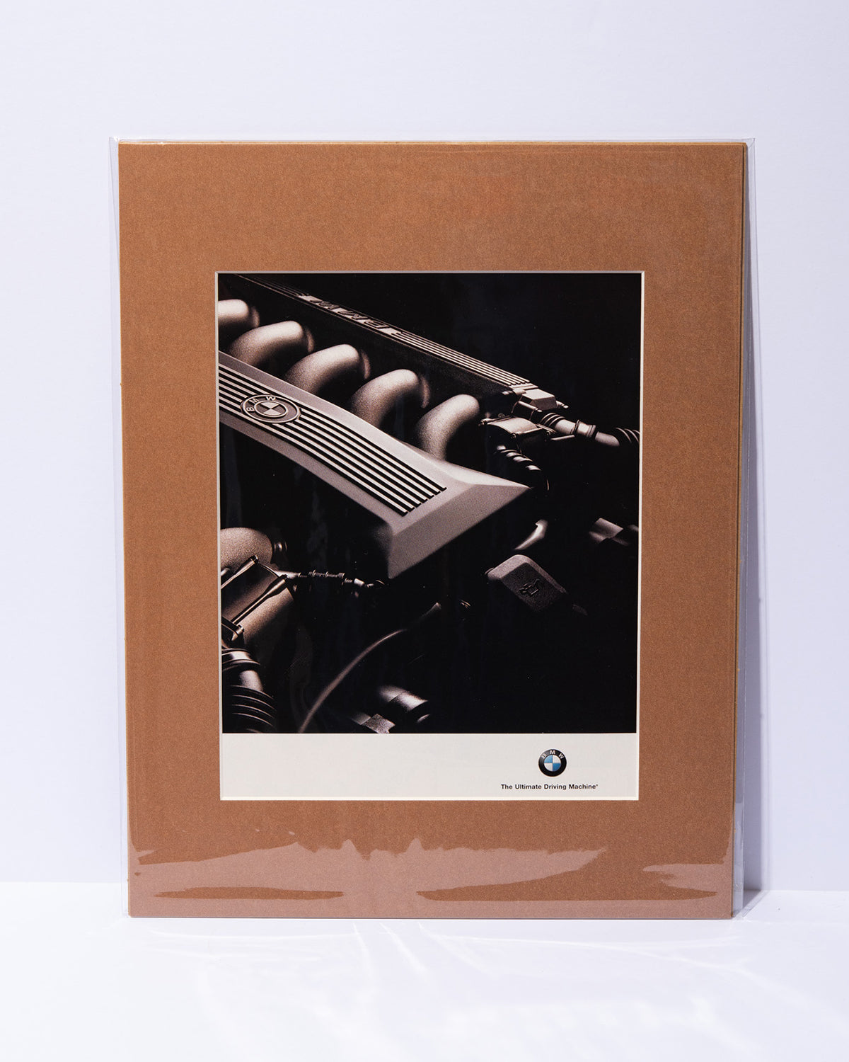 BMW V12 M73 original vintage mated magazine image
