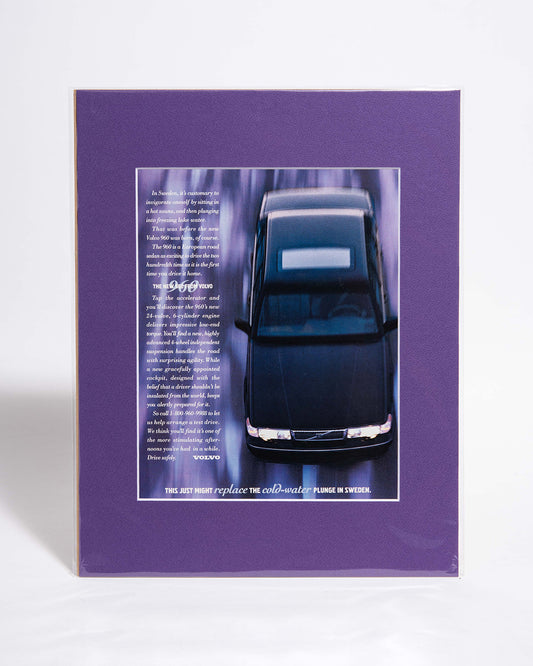Volvo 960 original vintage mated advertisement