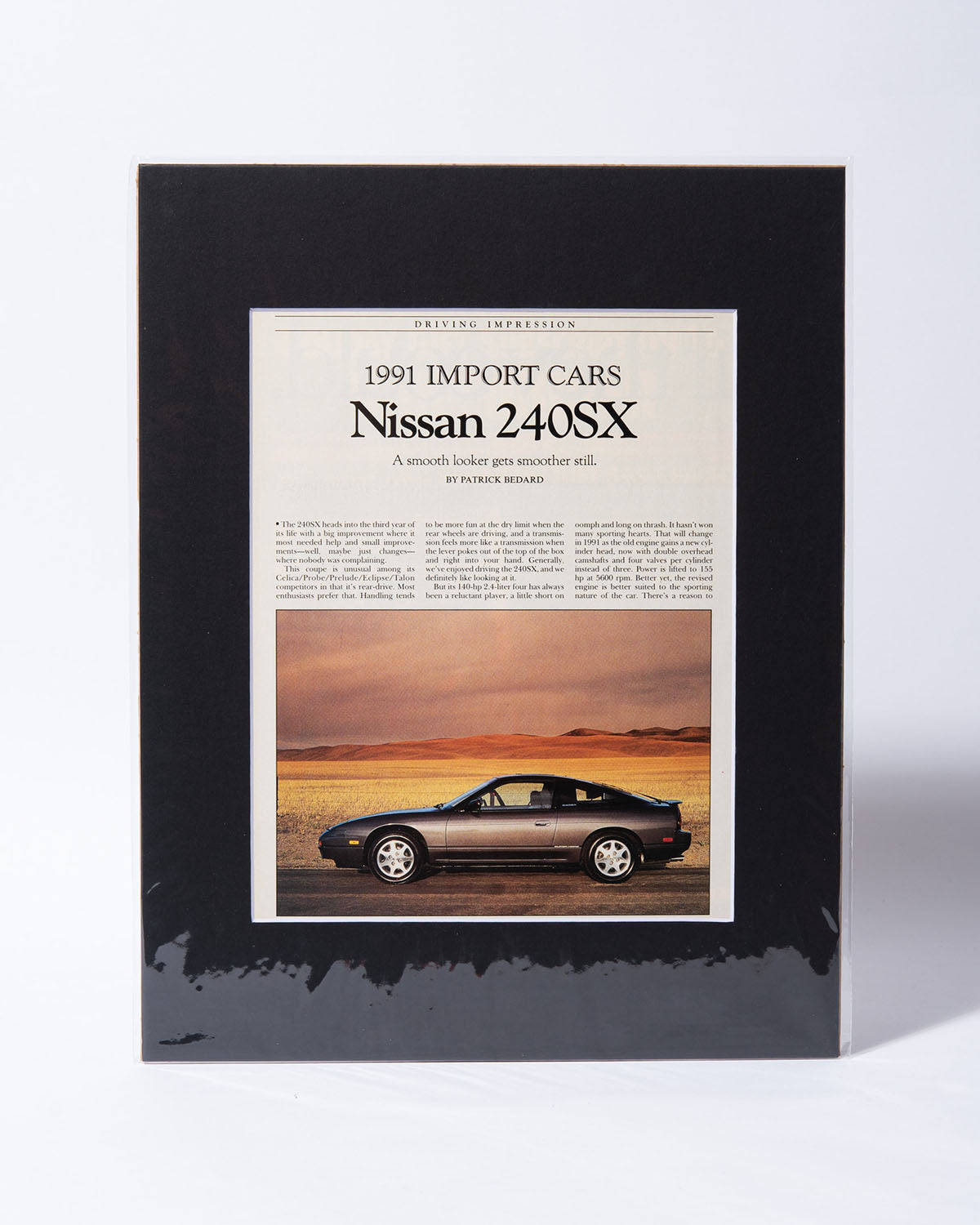 1991 S13 Nissan 240SX "A smooth looker..." original vintage mated