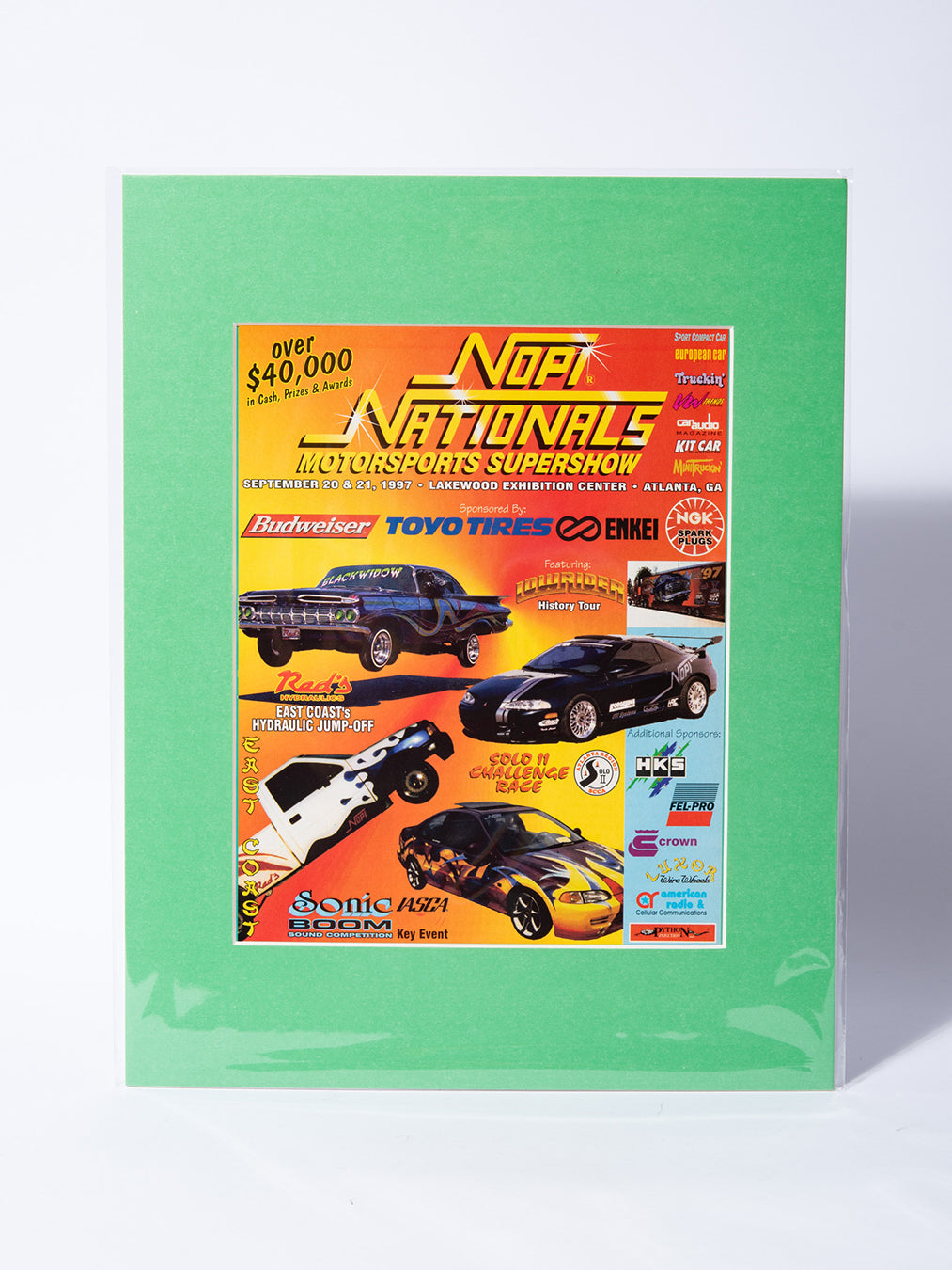 1997 NOPI Nationals original vintage mated ad