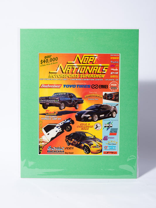 1997 NOPI Nationals original vintage mated ad