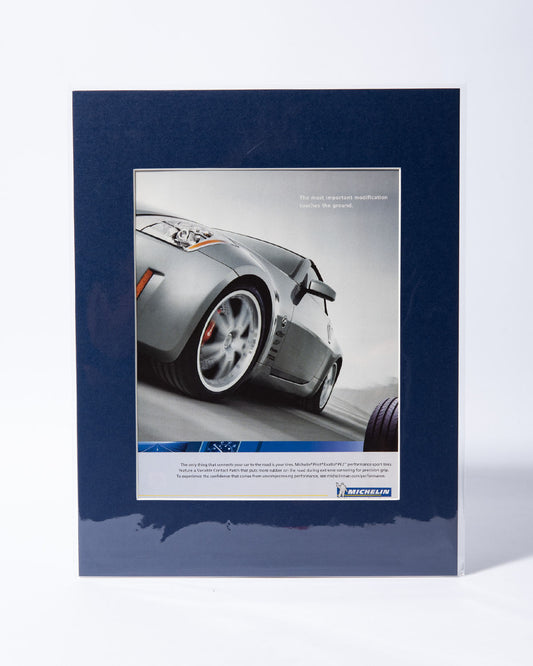 Z33 Nissan 350Z + Michelin - original vintage mated ad