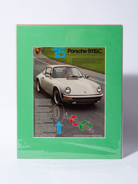 Porsche 911SC original vintage mated at