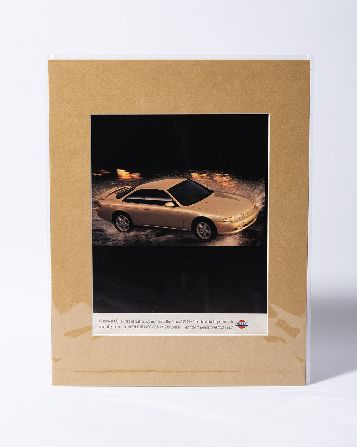 S14 Nissan 240SX original vintage mated ad