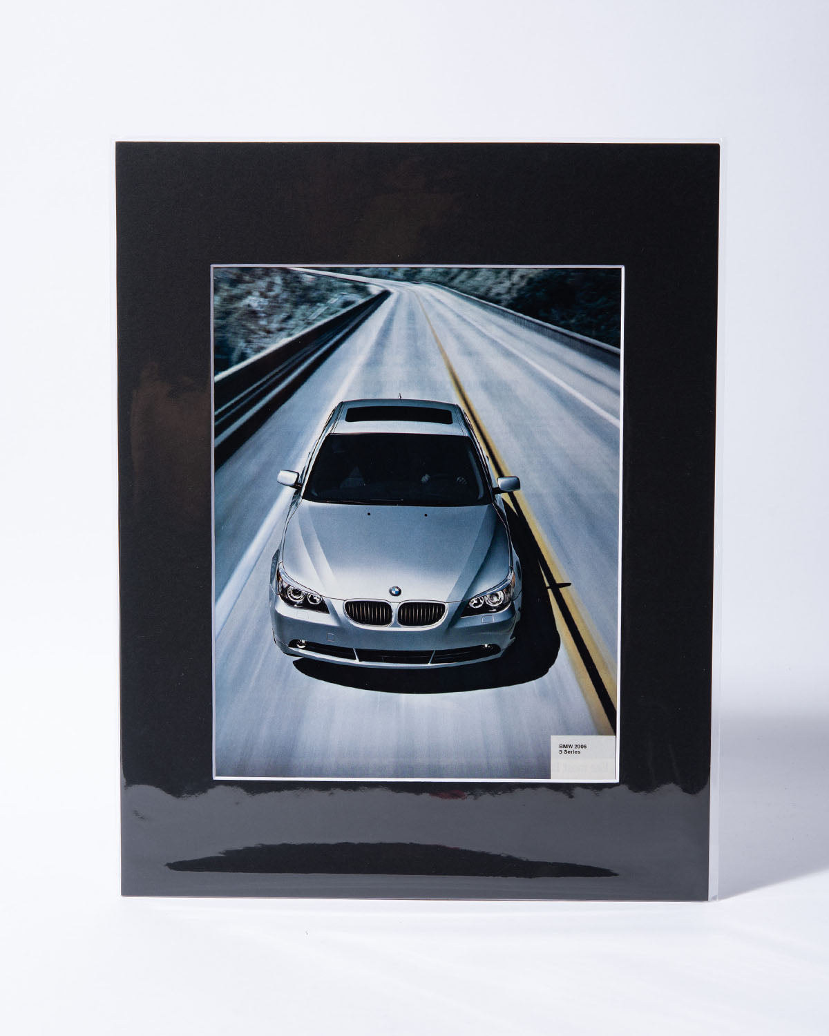 E60 BMW 5 series - original vintage mated ad