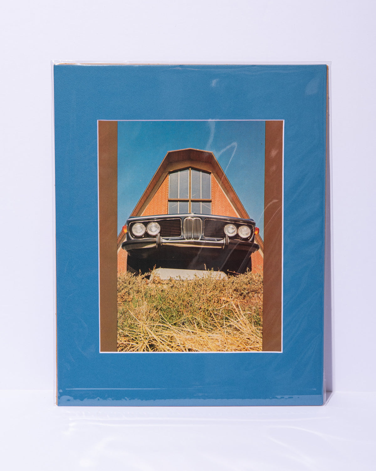 E9 BMW 2800CS original mated vintage magazine article image