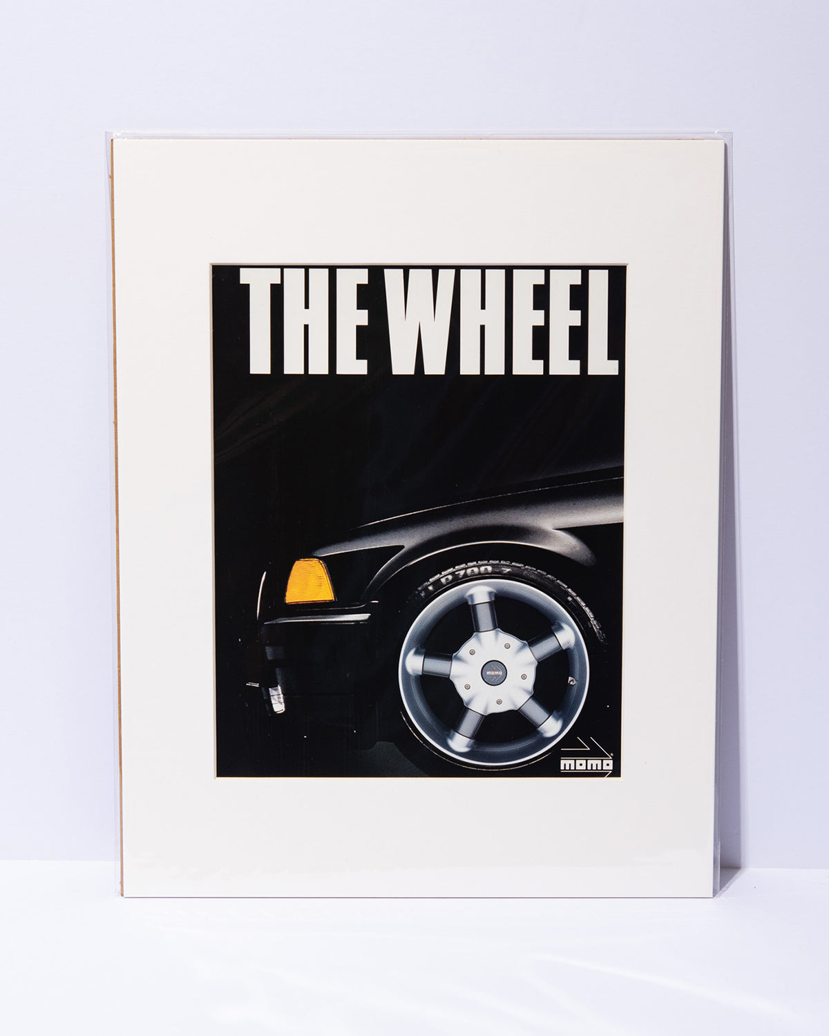 MOMO wheels + E36 BMW original vintage mated advertisement
