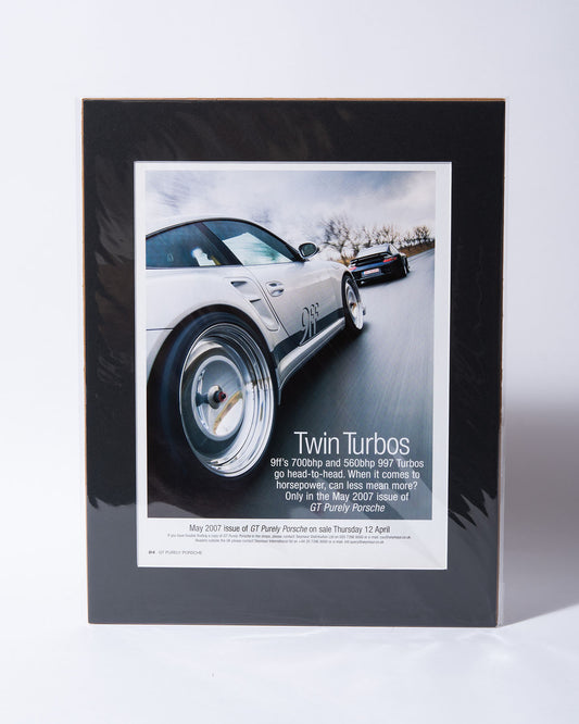 997 Porsche 9ff Turbos original vintage mated article image