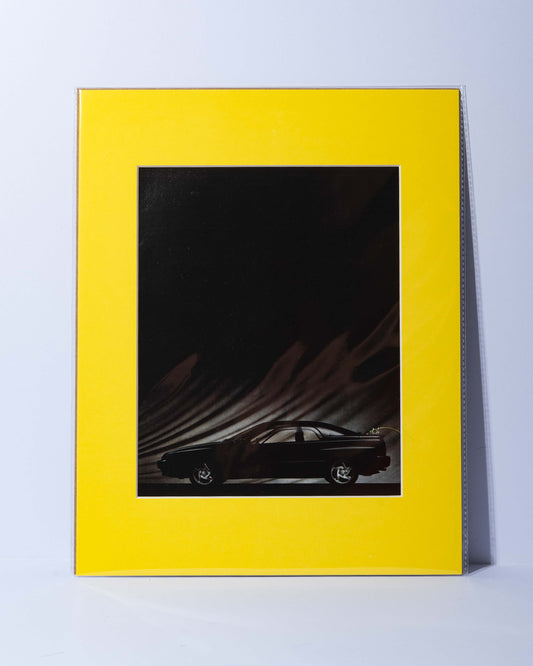 Subaru SVX + Shell original vintage mated ad