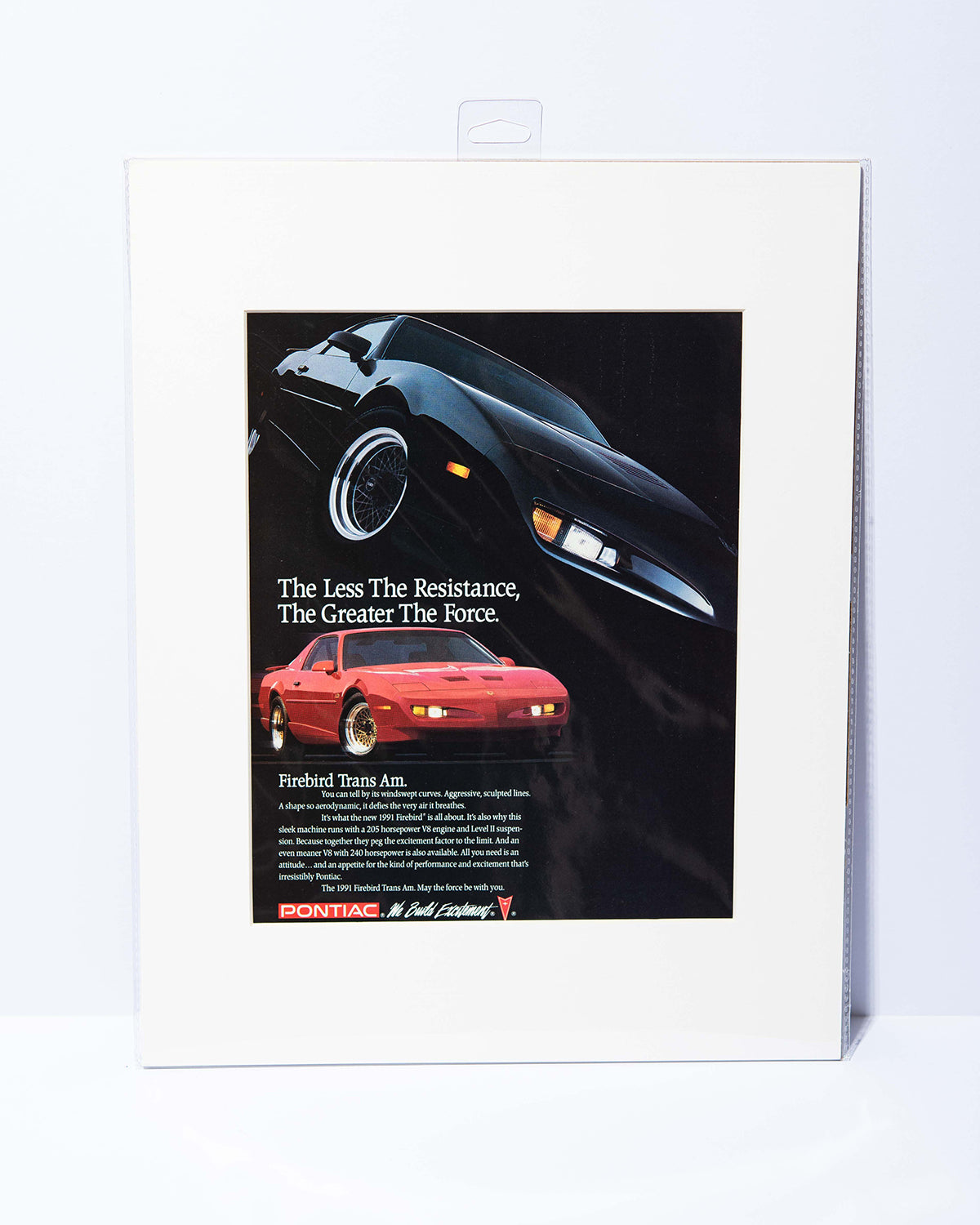 Pontiac Trans Am 3rd gen vintage mated ad