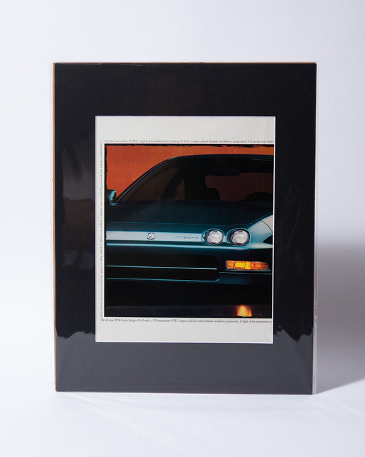 Green Acura Integra GS-R DC2 original vintage mated ad