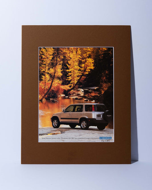1998 Honda CR-V original mated vintage ad