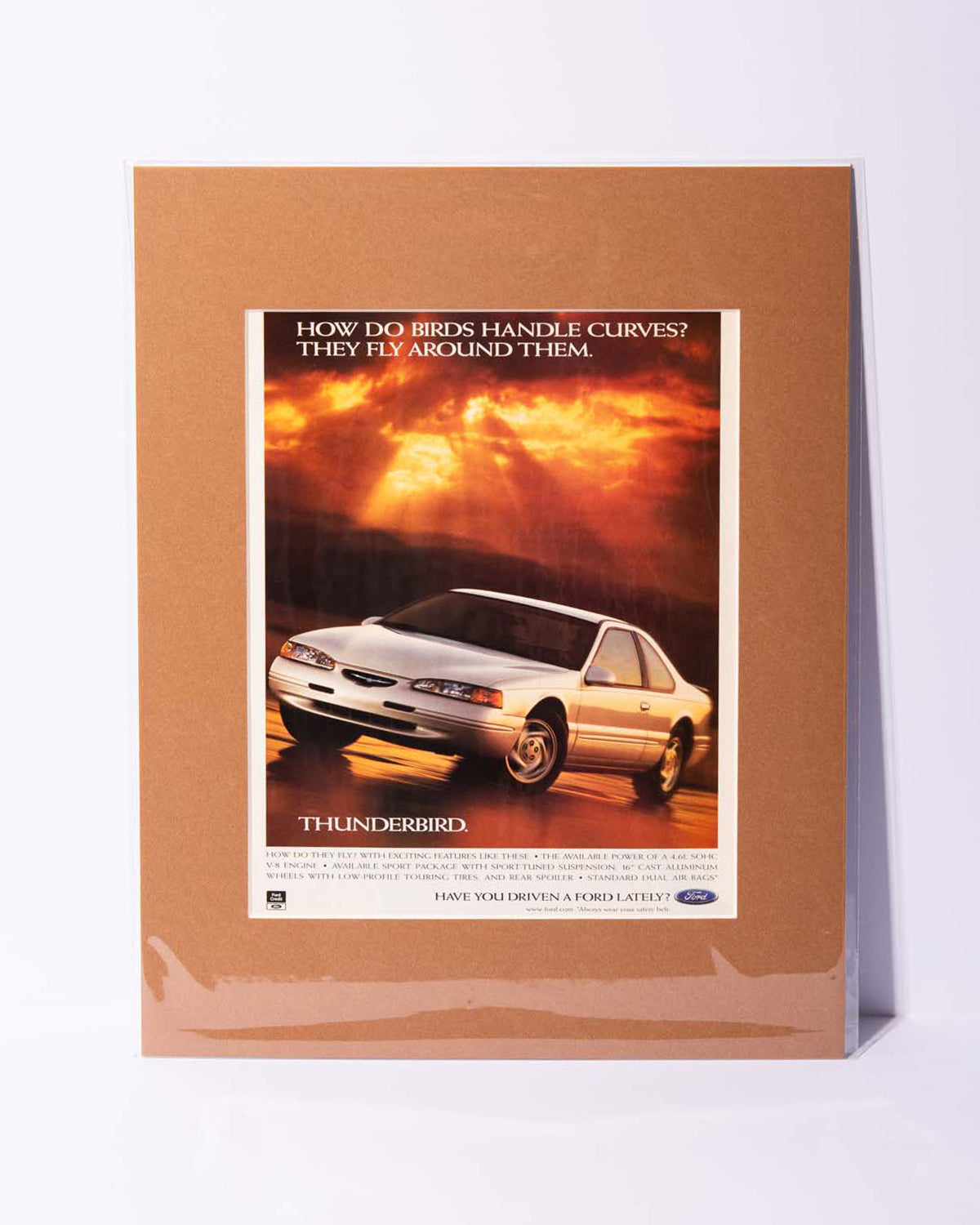 1997 MN-12 Ford Thunderbird LX original mated vintage magazine ad