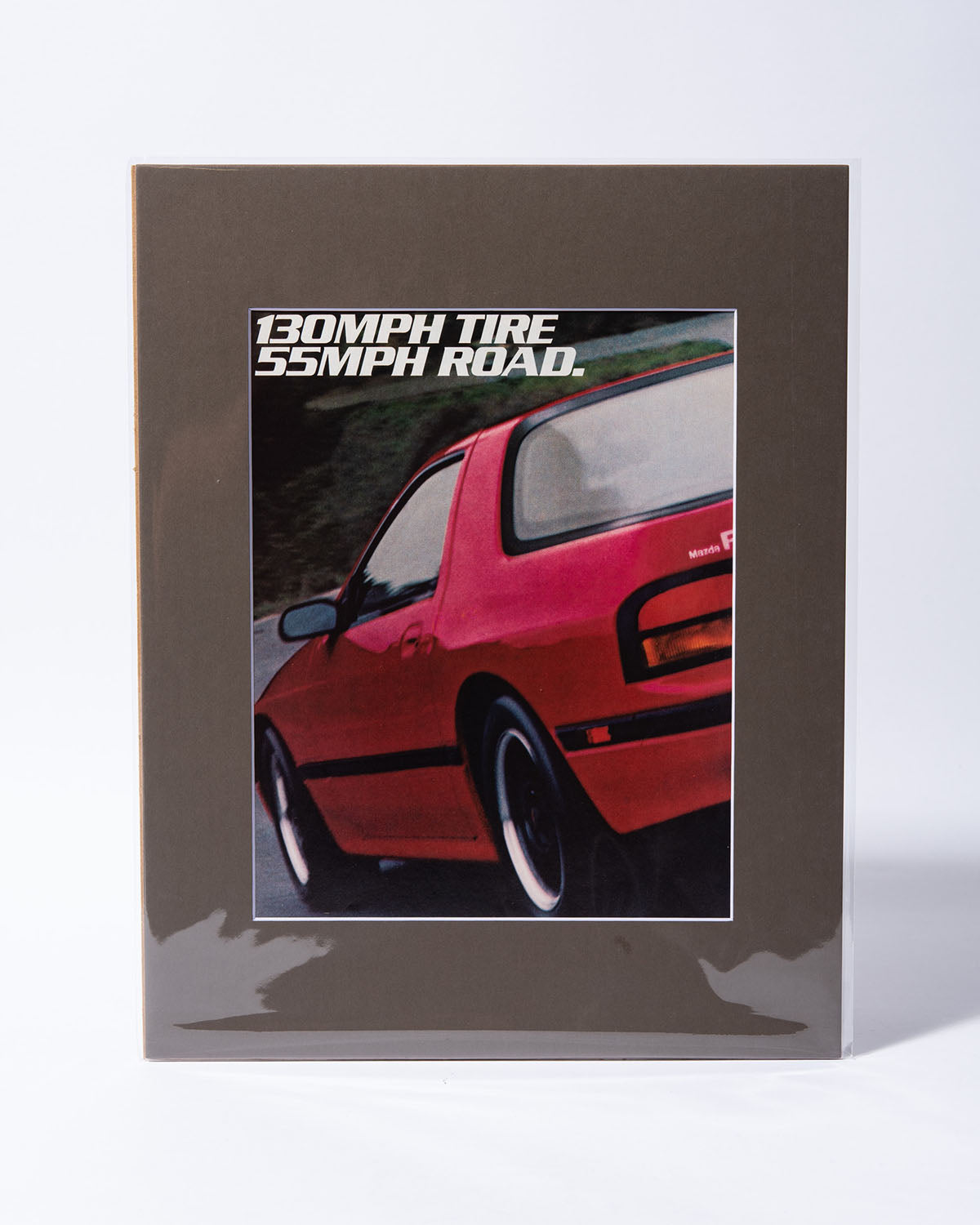 Mazda FC RX7 Turbo + Goodyear - Original Vintage Mated ad