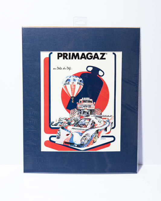 Primagaz original French vintage mated ad