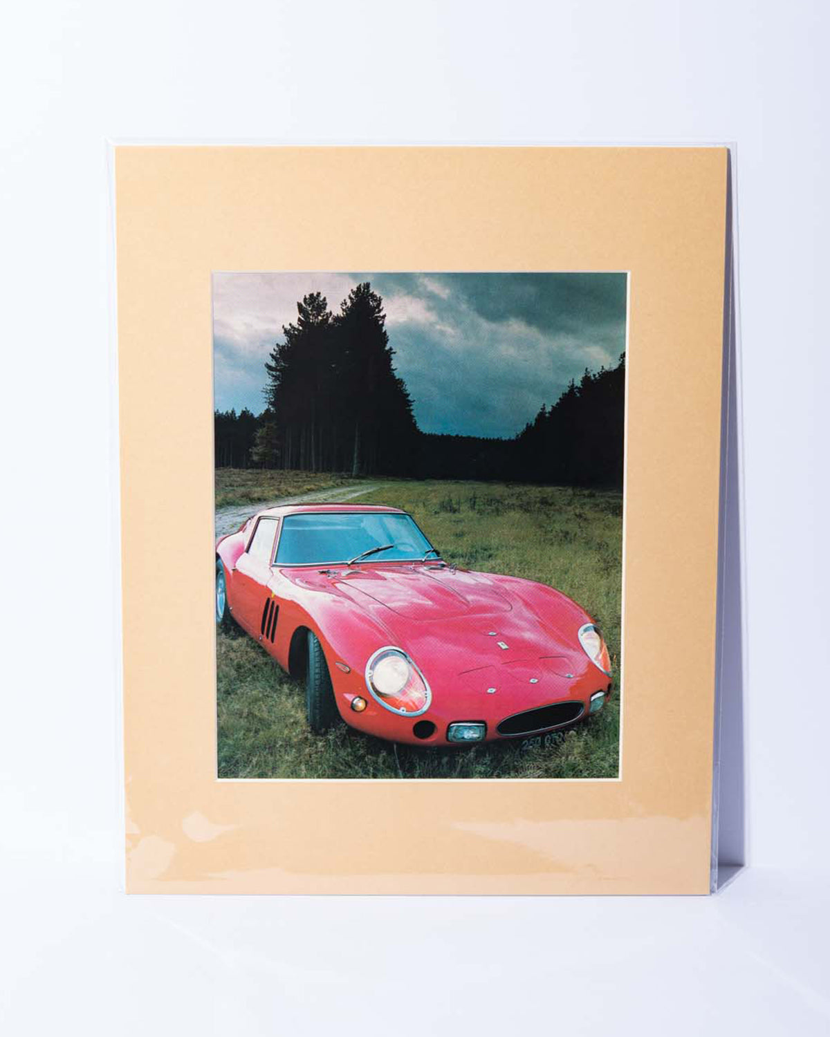 Ferrari 250 GTO original vintage magazine image