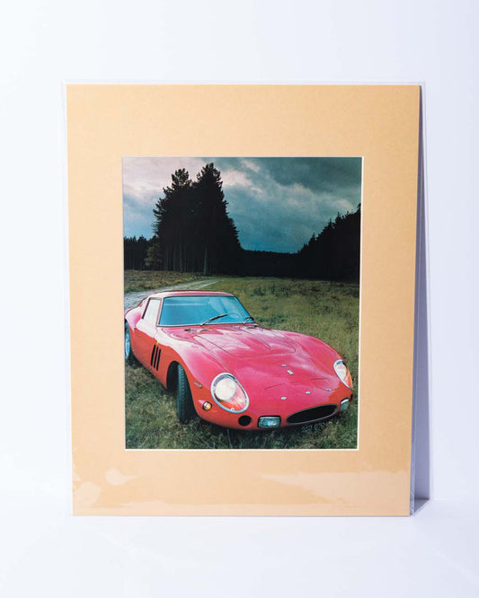 Ferrari 250 GTO original vintage magazine image