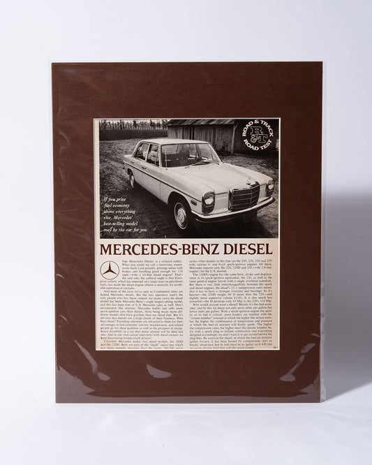 W115 Mercedes Benz 220D original vintage mated article image