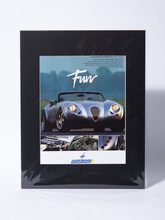 Wiesmann Roadster MF3 "FUN" original vintage mated ad