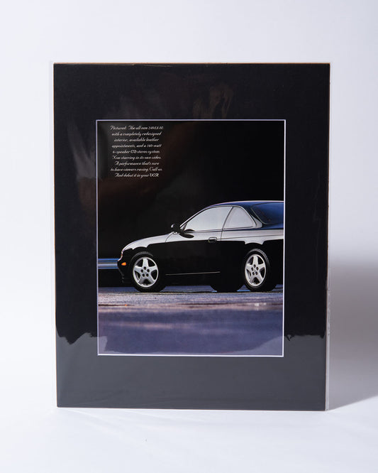 S14 Nissan 240SX SE original vintage mated ad