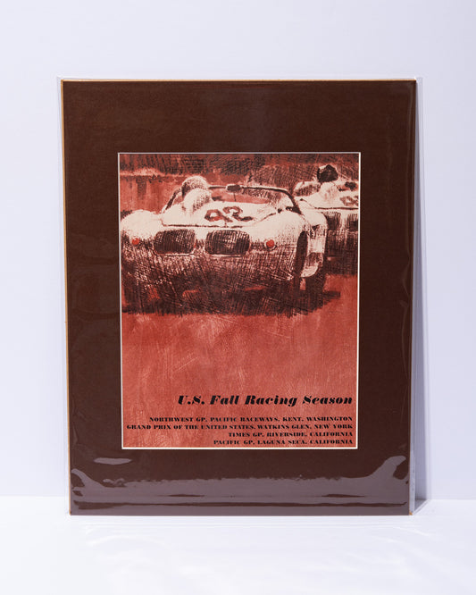 Porsche 718 RSK spyder illustrated image - original vintage magazine article
