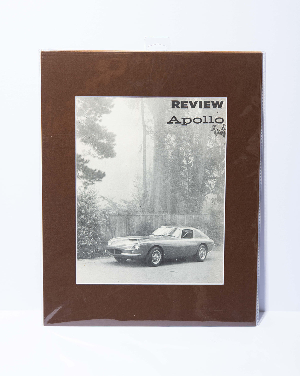 Apollo 3500GT original vintage magazine image