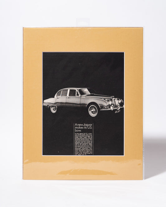 Jaguar 3.8 S-type original vintage mated advertisement