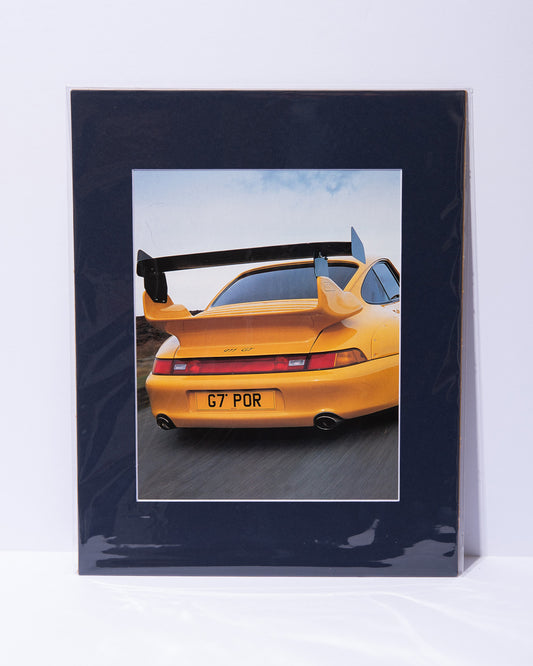 Porsche 911 GT2 article image mated original from UK magazine