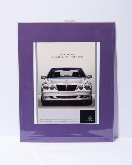 W210 E-class original mated vintage advertisement