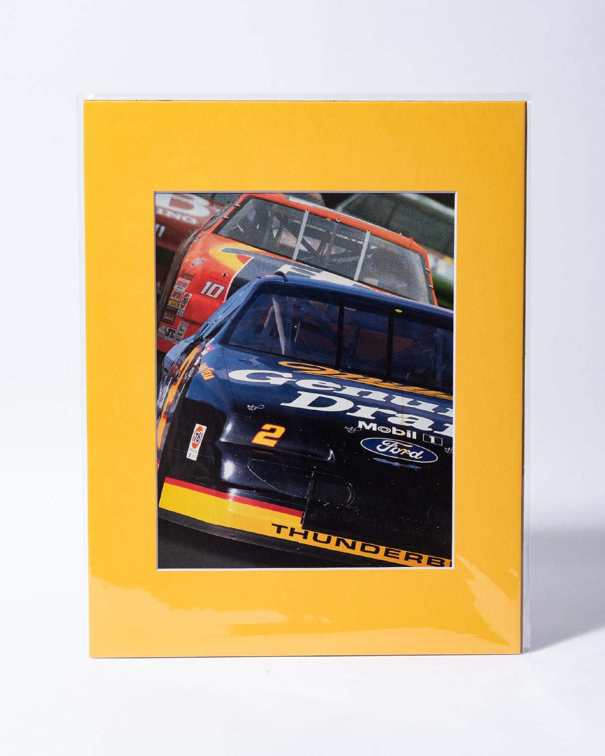 Miller Rusty Wallace Nascar Cup original vintage mated image
