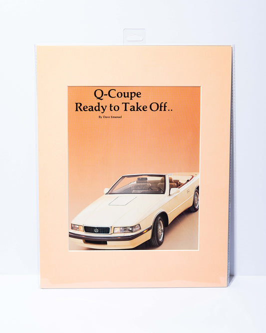 Chrysler TC by Maserati original vintage magazine image