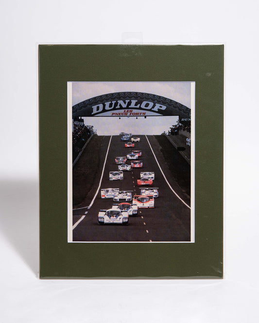 1982 LeMans racing image - original vintage magazine print