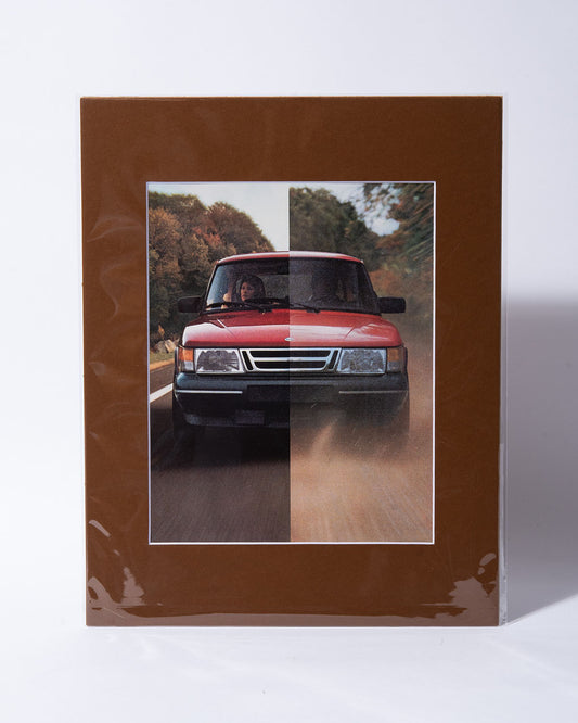 Saab 900 original vintage mated ad image