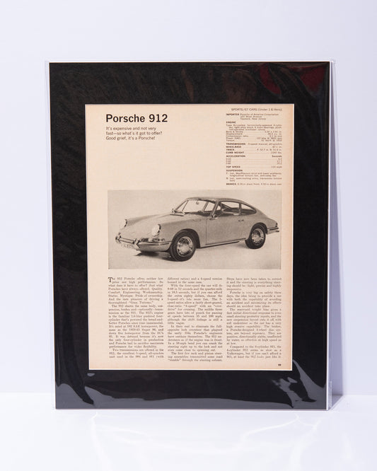 1966 Porsche 912 original vintage mated preview article