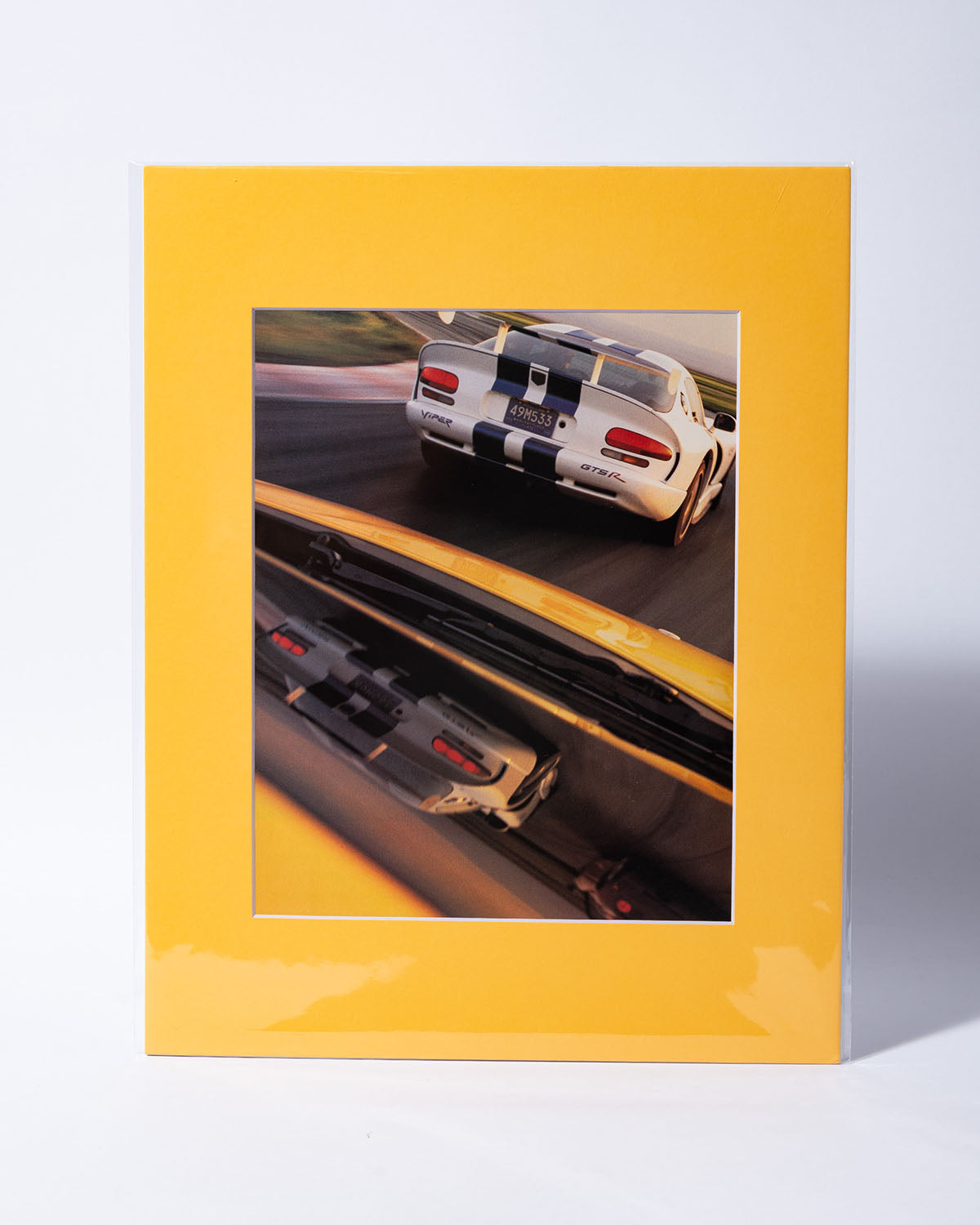 Dodge Viper GTS-R "SR II" original vintage Road & Track mated image
