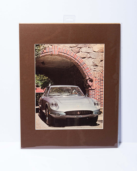 Ferrari 365 GT 2+2 original vintage mated magazine image