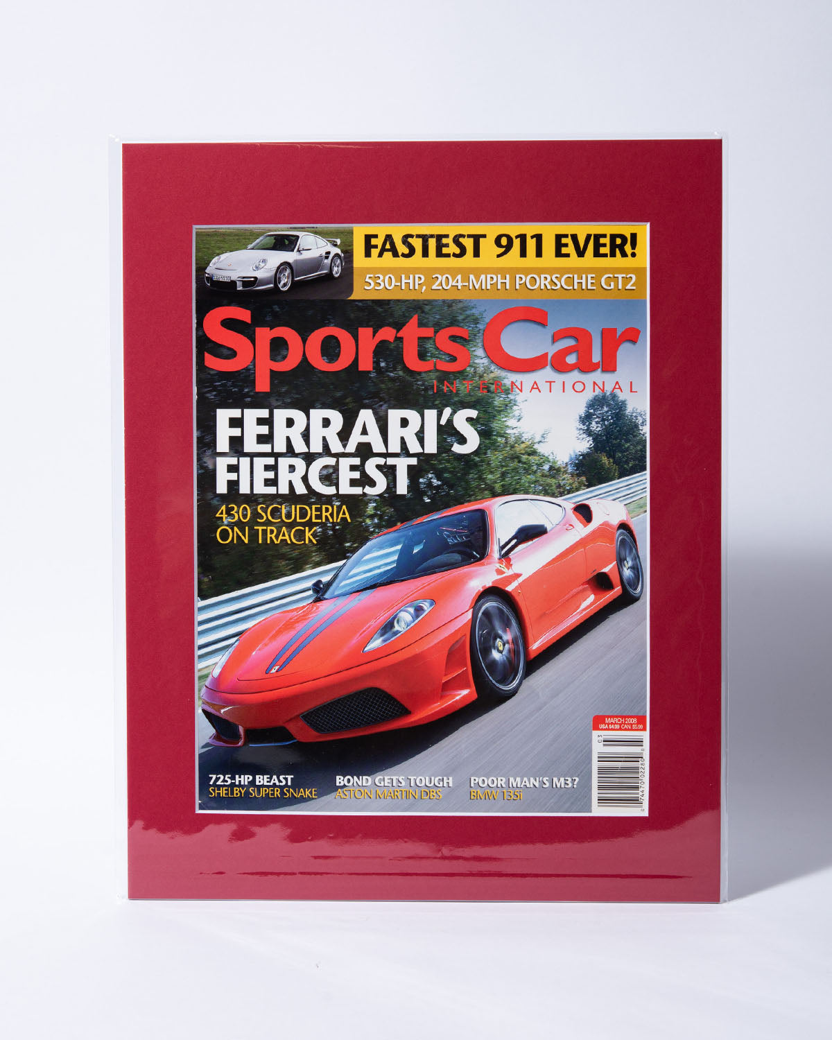 Ferrari F430 Scuderia "Ferrari's Fiercest" Original Mated Sports Car International cover