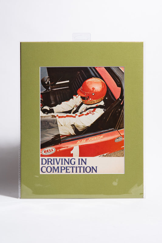 "Driving In Competition" Porsche 914 advert